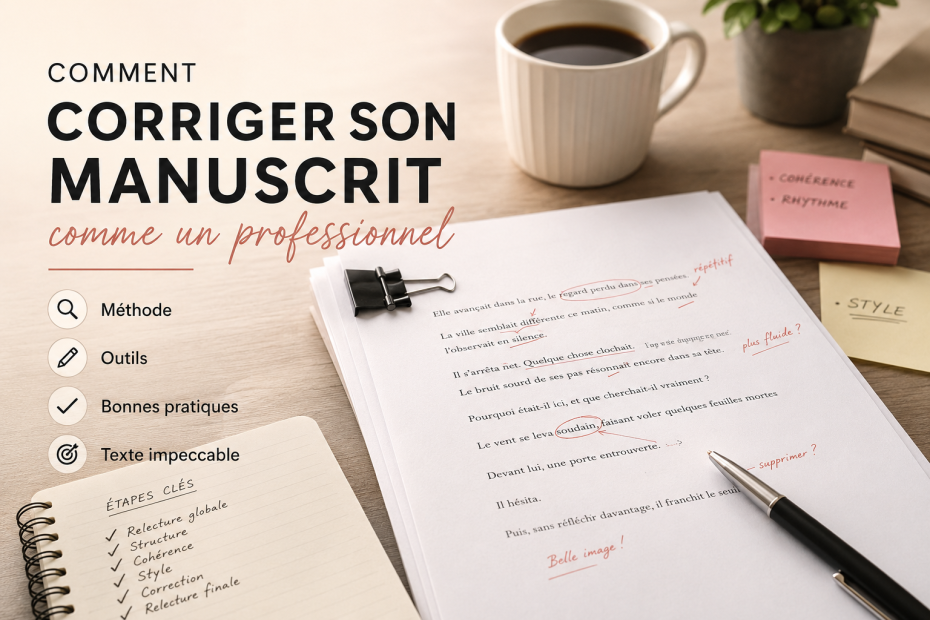 Corriger son manuscrit comme un professionnel