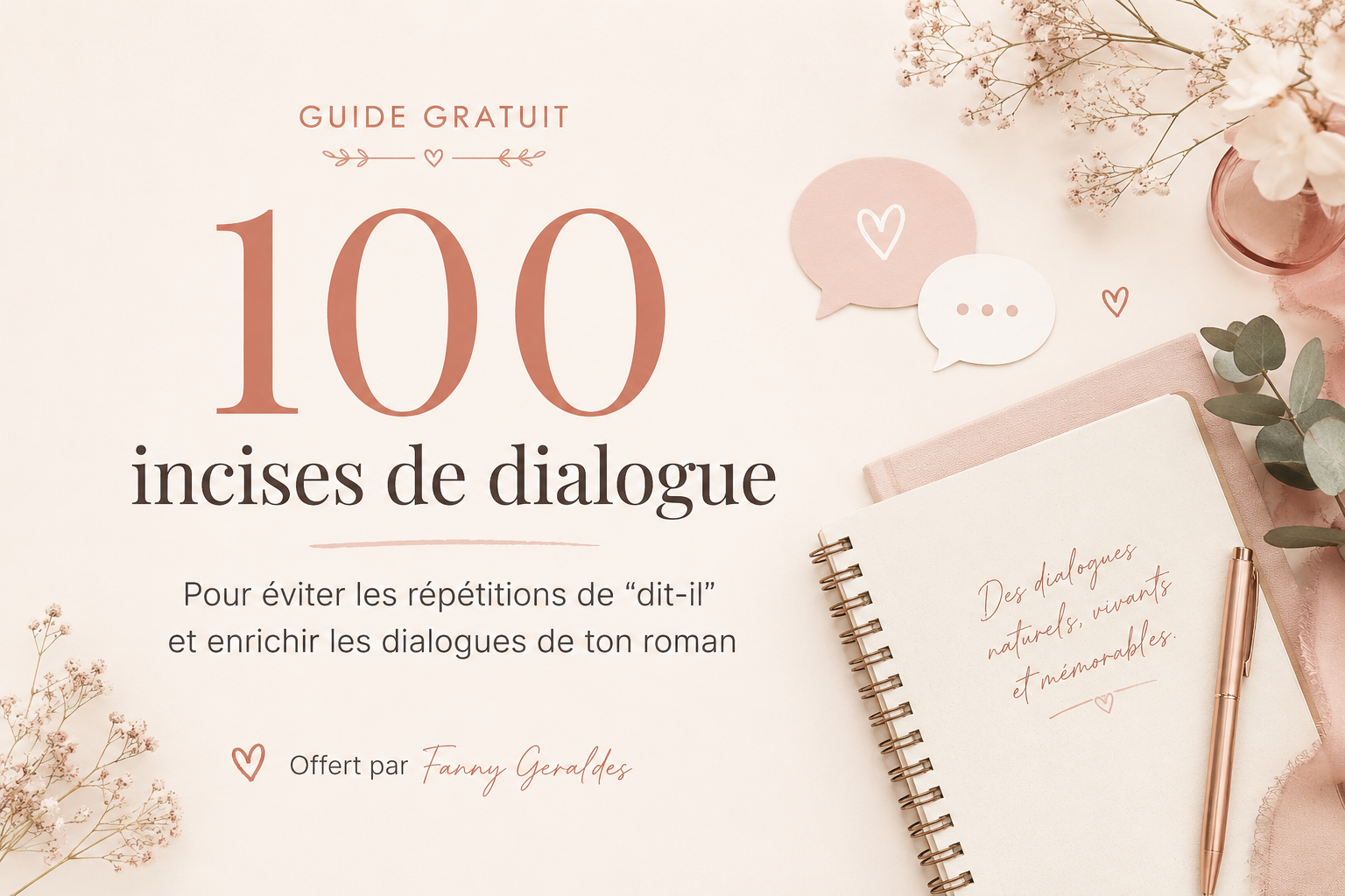 Guide gratuit 100 incises de dialogue